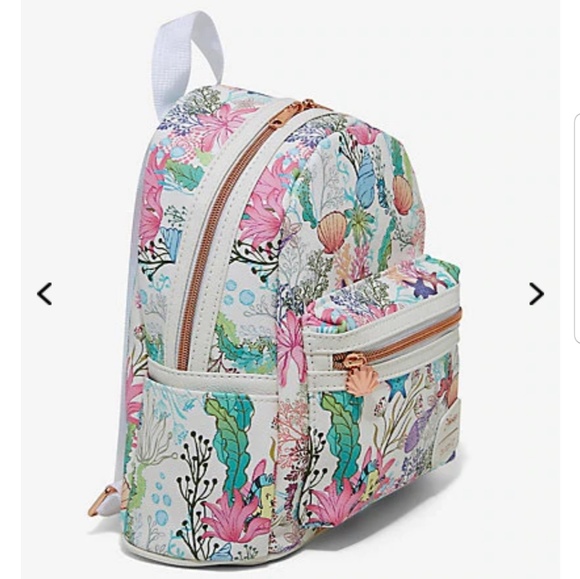 Loungefly Little Mermaid Under The Sea Backpack - Picture 2 of 7